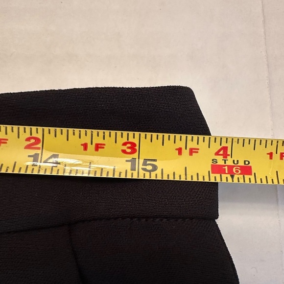 NEW Misha Nonoo Trouser Pants Black Viscose Cotton Size 6 28” Inseam - Picture 11 of 12